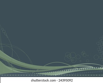 Abstract background - waves and lines muted colors
