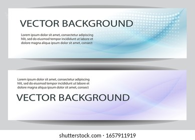 Abstract background with waves of pastel colors. Layout template for web design.