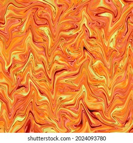 Abstract background with waves in a red-brown color blend 