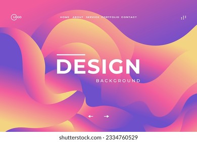 Abstract background waves are used for UI, UX design, specifically in websites, apps, and digital interface, mobile app