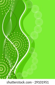 Abstract  background. Waves. Vector illustration.