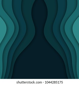 Abstract background with waves. Abstract wavy background. 