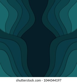 Abstract background with waves. Abstract wavy background. Mystical illustration.