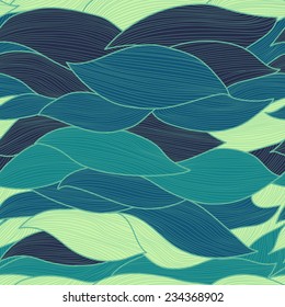 Abstract background with waves for your design