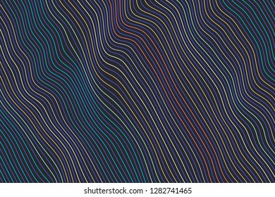 Abstract background of a wave-shaped line. A simple and effective background to use as a background, screen saver.