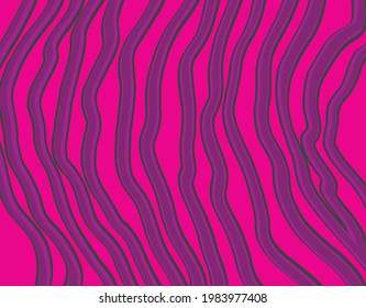 Abstract background with waving lines pattern