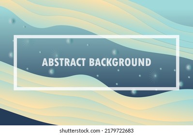 Abstract background waving object, inspired by deep oceans