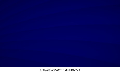 Abstract background of wavy curved stripes with shadows in blue colors