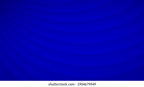 Fondo abstracto de rayas onduladas curvadas con sombras en colores azules