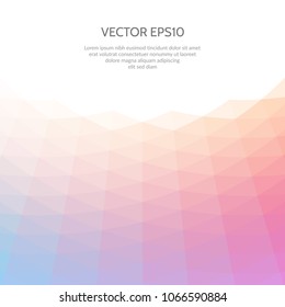 Abstract background of wavy geometric elements. Rounded shape.