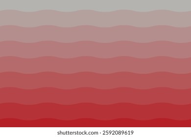 Abstract background with a wavy gradient in red and gray tones. A minimalist design suitable for graphic design, presentations, or digital media.