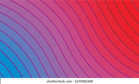 
Abstract Background Wavy Line. Full Color