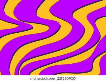Abstract background with wavy line pattern. Seamless wavy lines pattern