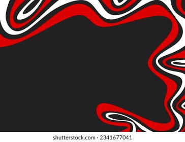 Abstract background with wavy line pattern and with some copy space area