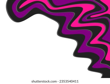Abstract background with wavy line pattern and with some copy space area