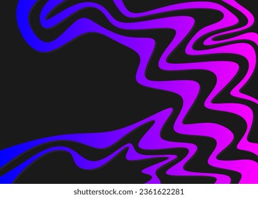Abstract background with wavy line pattern and with some copy space area