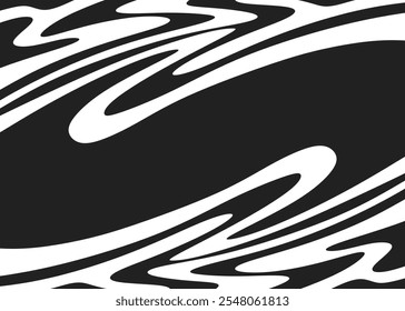 Abstract background with wavy line pattern and with some copy space area
