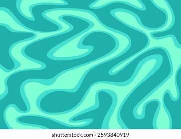 Abstract background with wavy line pattern. Simple oil painting pattern