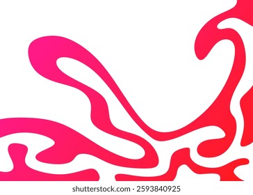 Abstract background with wavy line pattern and with some copy space area