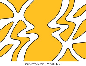 Abstract background with wavy line pattern and with some copy space area
