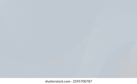 Abstract background with wavy line style
