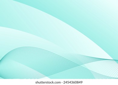 Abstract background with wavy lines
