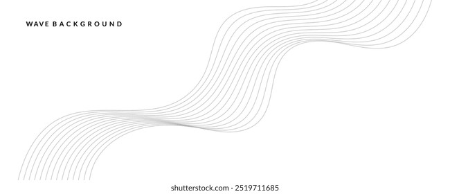 abstract background with wavy lines