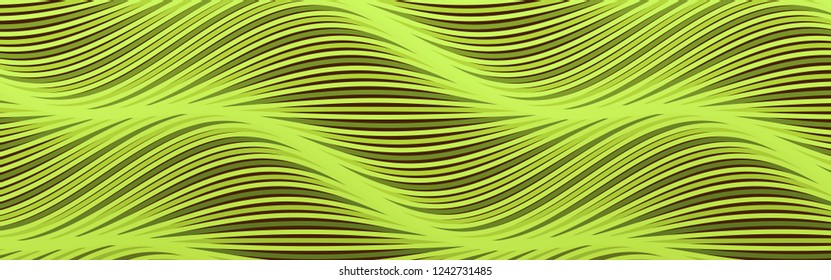Abstract background with wavy lines. Cover design template. Dynamic effect. Vector illustration for banner, flyer and poster. 