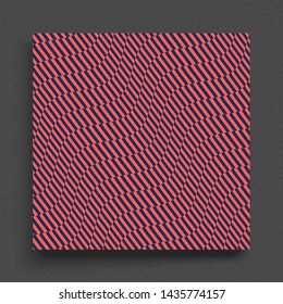 Abstract background with wavy lines. Cover design template. Dynamic effect. Vector illustration for banner, flyer and poster. 