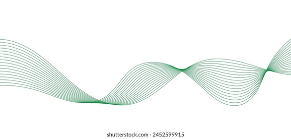 Abstract background with wavy lines. EPS10
