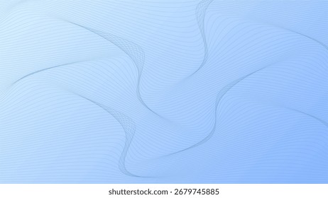FONDO Abstractas CON LÍNEAS ONDULADAS FORMAS GEOMÉTRICAS DEGRADADO COLOR AZUL DISEÑO PLANTILLA DE VECTOR BUENO PARA EL SITIO WEB MODERNO, FONDO DE PANTALLA, DISEÑO DE CUBIERTA, PÁGINA DE ATERRIZAJE