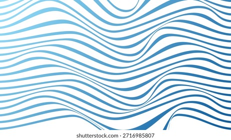 ABSTRACT BACKGROUND WITH WAVY LINES GEOMETRIC SHAPES GRADIENT BLUE COLOR DESIGN VECTOR TEMPLATE GOOD FOR MODERN WEBSITE, WALLPAPER, COVER DESIGN, LANDING PAGE