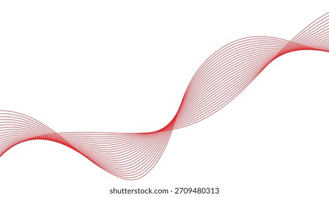 abstract background with wavy lines illustration