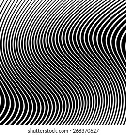 Abstract background with wavy lines. Wavy lnes vector #2