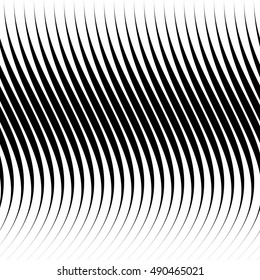 Fondo abstracto con líneas onduladas. Vector de líneas onduladas 