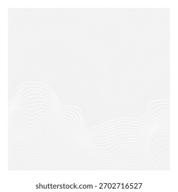 Abstrakter Hintergrund mit wellenförmigen Linien. Minimalistisches Design