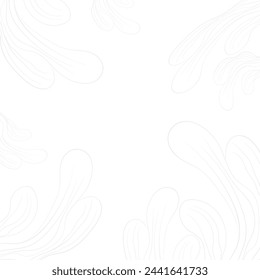 Fondo abstracto con líneas onduladas. Diseño monocromo. Ilustración vectorial.