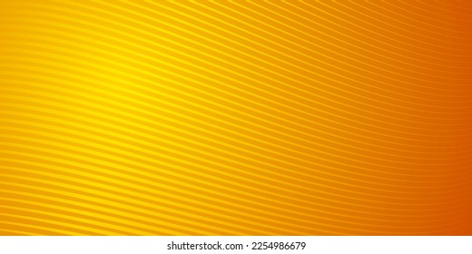 Fondo abstracto de las líneas onduladas en colores naranja