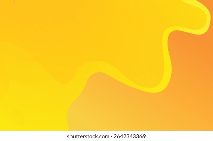 Fondo abstracto con líneas onduladas en colores naranja y amarillo.	