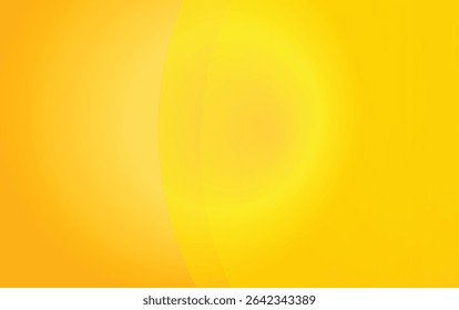 abstract background with wavy lines in orange and yellow colors.	