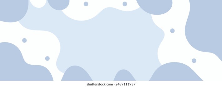 Abstract background with wavy lines in pastel colors. 