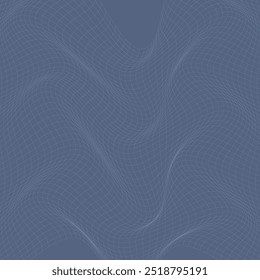 FONDO ABSTRACTAS LÍNEAS ONDULADAS PASTEL AZUL VECTOR DE DISEÑO DE PATRÓN DE COLOR PLANO