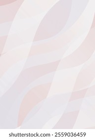 Abstract background with wavy lines in pastel colors. 