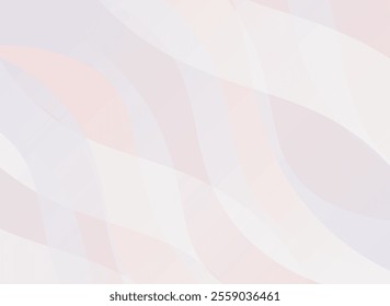 Abstract background with wavy lines in pastel colors. 