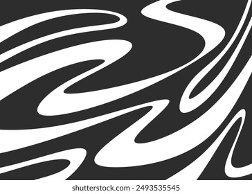 Abstract background with wavy lines pattern