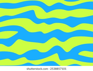 Abstract background with wavy lines pattern. Seamless Zebra skin pattern