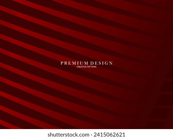 Abstract background of wavy lines in red color. Modern design for banner, card, web design, banner, certificate, etc