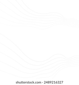 Abstract background with wavy lines. Vector illustration for your design.