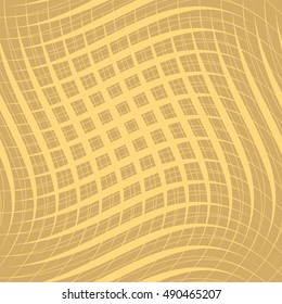 Abstract background with wavy lines. Wavy lines vector