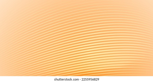 Fondo abstracto de las líneas onduladas en colores amarillos